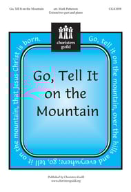 cover Go Tell It on the Mountain Unison/Two-Part choral sheet music cover